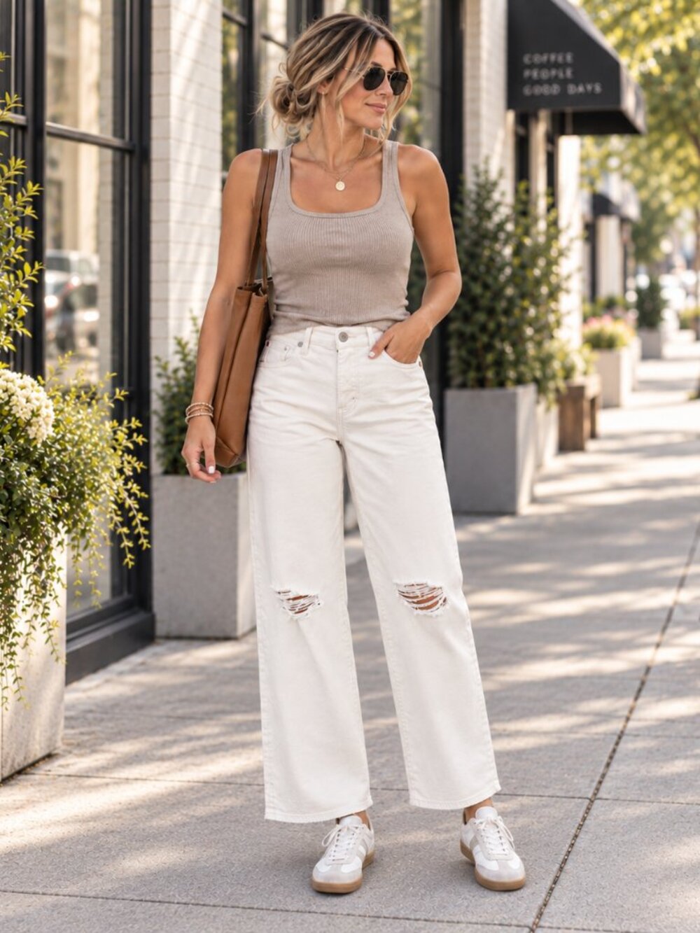 Hudson Rosalie Wide Leg Jeans | Distressed High Rise Ankle Denim | Size 29